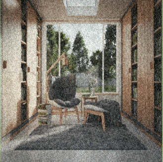 animated noise effect